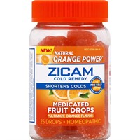 Zicam Zinc Cold Remedy Medicated Fruit Drops Ultim