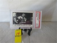 2 vintage 1966 Graded Monster Laffs Cards