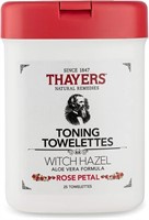 Thayers Witch Hazel Toning Towelettes, Rose
