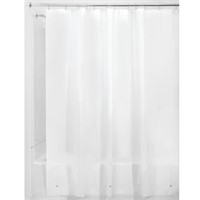 IDesign Frost Bathroom Shower Curtain, 72 x 72