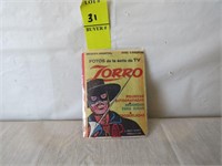 Rare Disney Argentina Zorro Wax Pack - unopened