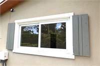 Eurotech Hurricane Impact Sliding Window 73.5x37.5