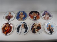 8 "Magic of Marilyn" Monroe Bradford Plates & COAs