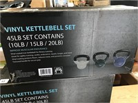 Vinyl Kettlebell Set