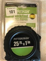 Pittsburgh 25x1 Tape Measure