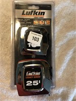 Lufkin 2 Pack 25' Tape Measure