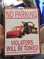 Collectable No Parking Sign