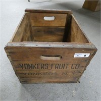 Yonkers Fruit Co. Wooden Crate