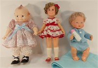 Dolls Archie Bunker Grandson Kewpie Shirley Temple