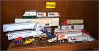 Assorted Toy Trucks & Trailers