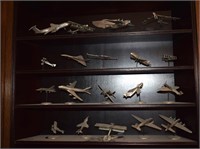 Danbury Mint Pewter Airplane Collection