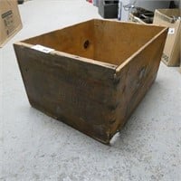 Sunsweet Prunes Wooden Crate