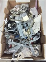 Big flat of mostly electrical supplies