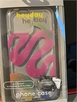 12/13Pro Max Phone Case - Clear PinkGreen