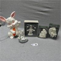 Snowbabies - Ceramic Rabbit