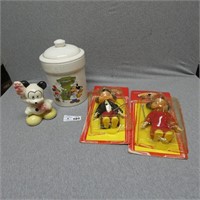 Mickey Mouse Cookie Jars - Bank - Dolls