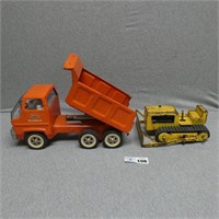 Tonka Hydraulic Dump Truck - Tonka Bulldozer