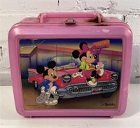 Vintage Mickey and Minnie lunchbox with thermos