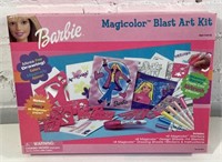 UNOPENED Barbie magic color blast art kit