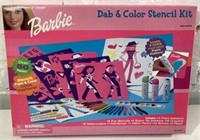 Unopened Barbie dab and color stencil kit