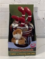 Caddy shack Golpher with Dancing Golf clubs