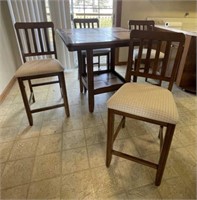 Pub Table and 4 Stools