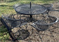 5 - pc Patio Table and Chairs