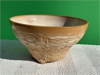 Large Slag Glass Mixing Bowl