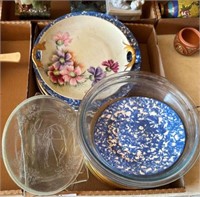 Flat of Miscellaneous Dishes