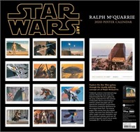 Star Wars Art: Ralph McQuarrie 2020 Poster Calenda