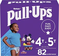 Huggies Pull-Ups Boys Potty Training Underwear, 82