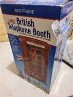 classic british telephone booth (in box)