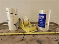 Uline 1/2 strapping tape and dispenser