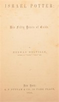 Melville Israel Potter First Edition