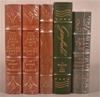 Five Easton Press Books - Presidents