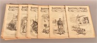 1875 Harper's Weekly 27 Issues with Nast Covers