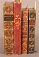 Four Nicely Bound Leather Books