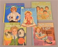 Five Shirley Temple Books