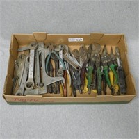Various Hand Tools - Wrenches - Pliers - Cutters