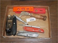 X-acto & Utility Knives, Level, Wood Plane