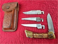 CASE XX POCKET KNIFE WITH EXTRAS