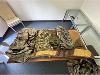 Camouflage Tote & Clothes - Natural, Wolf Mountain