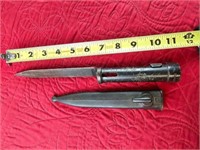 ANTIQUE BAYONET WITH SERIAL NUMBER