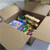 assorted childrens toys and puzzles
