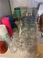 Glassware / Clocks / Kitchen Decor