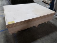 Approx (35) Sheets 48" x 60" x 1/4" Plywood