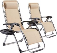 Ciays  Zero Gravity Chairs, set of 2