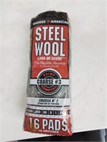 New package of steel wool 16 pads