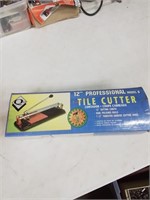 12 in professional tile cutter in the Box
