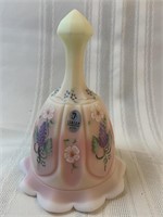 6" Fenton painted bell